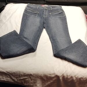 Lazer Jeans junior flared blue jeans size 11